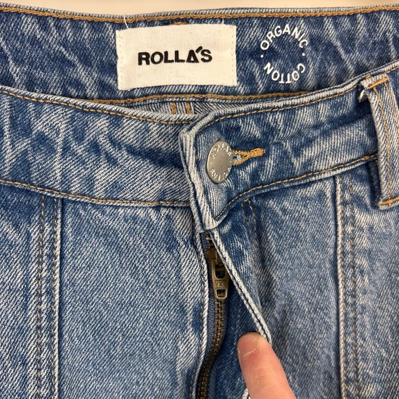 ROLLA'S East Coast Flare Jeans Women's 29 luxury light blue denim - Picture 9 of 11